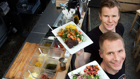 Kalf & Hansen Kalf & Hansens mat serveras i SJs bistro