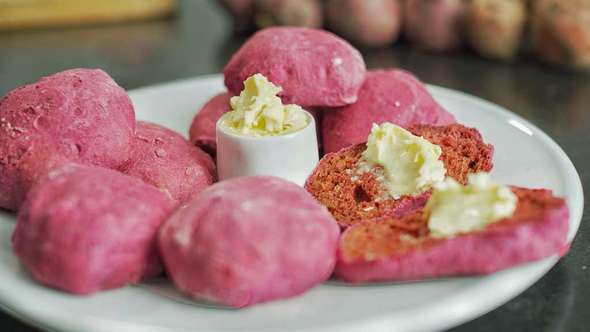 Rödbetsbröd Rödbetsbröd