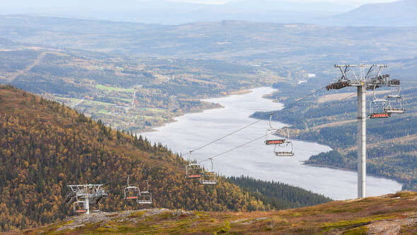 Åre mountain view