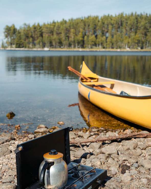 Utekök på stranden