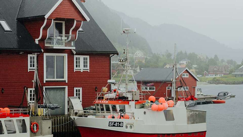Hamnen i Bremanger