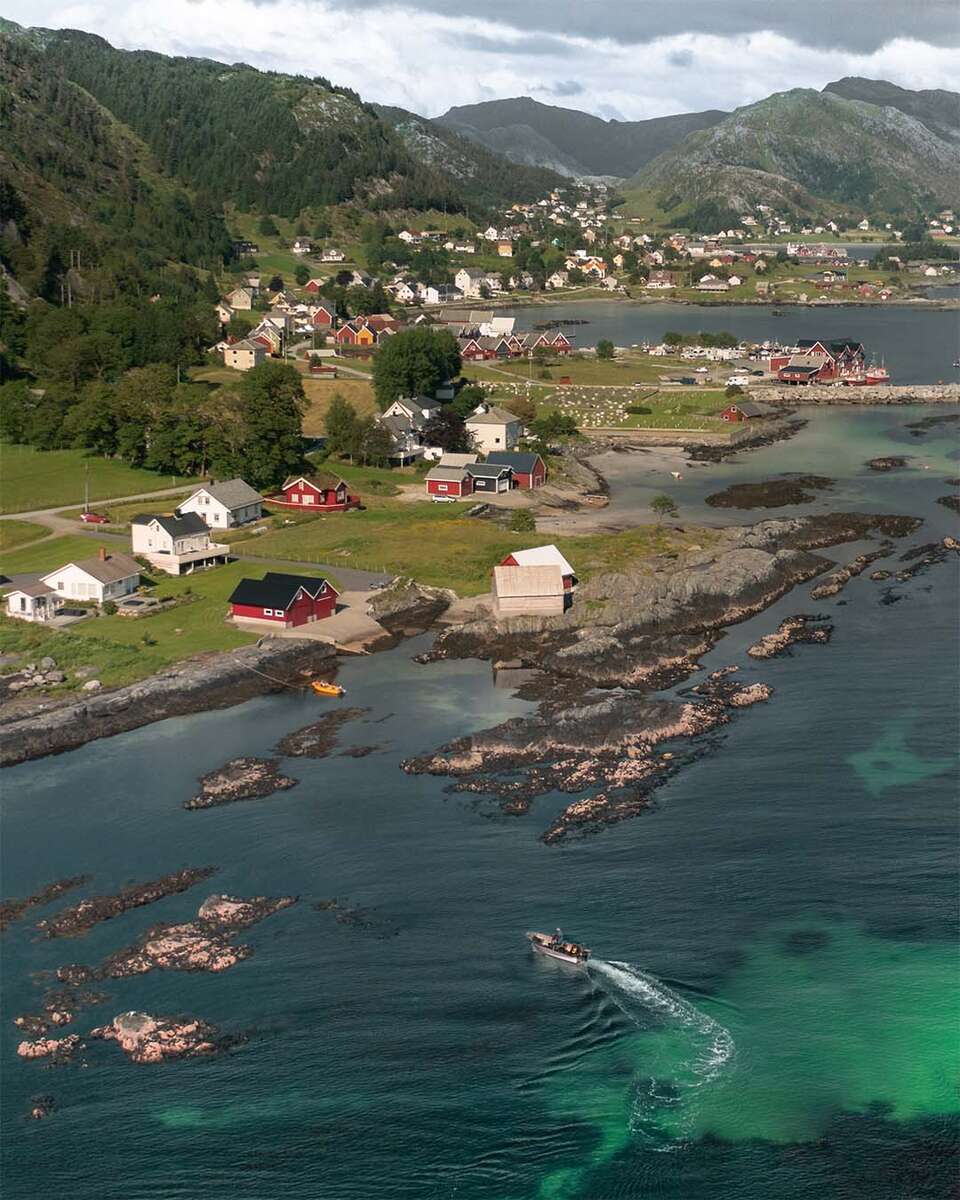 Utsikt över Reidarbua