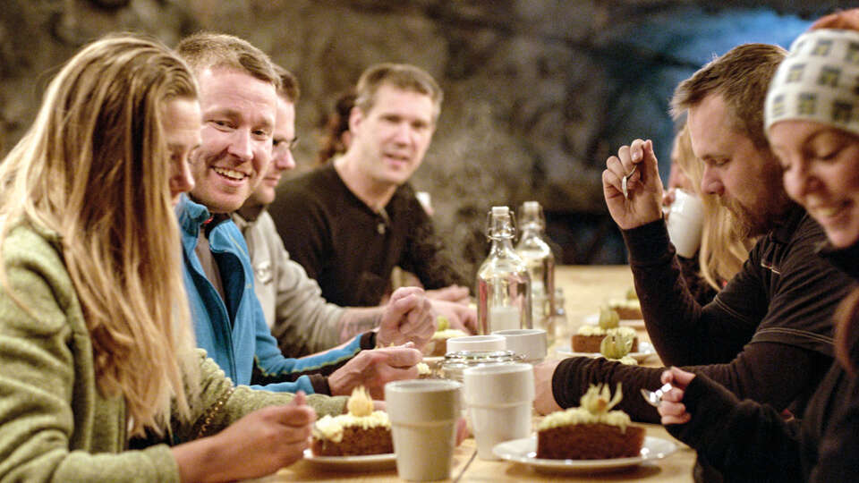 Fika i äventyrsgruvan Fika i äventyrsgruvan