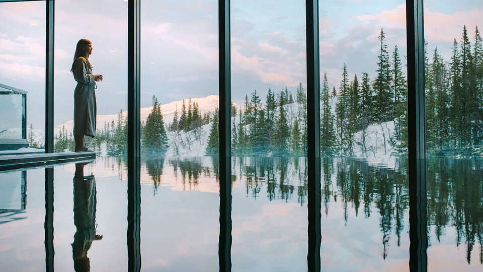 Spaavdelning på Hotell Copperhill 