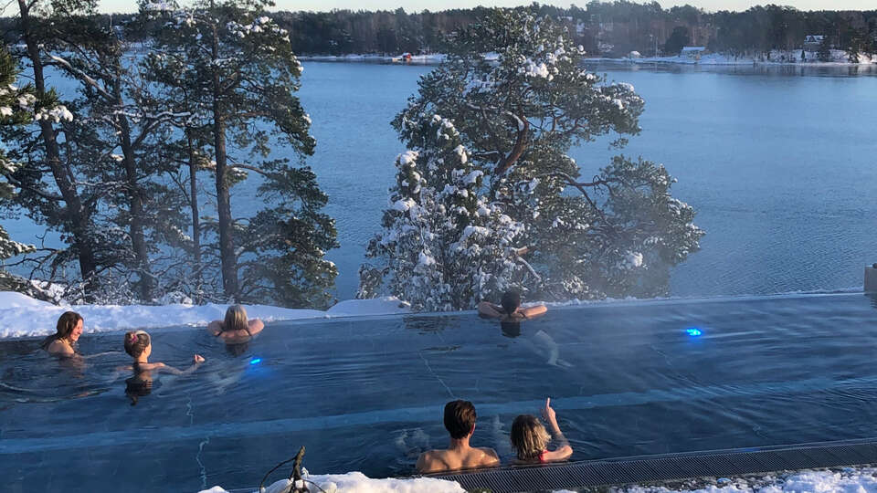 Vinterspa på Djurönäset