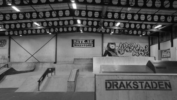 Drakstaden skatepark i Sundsvall