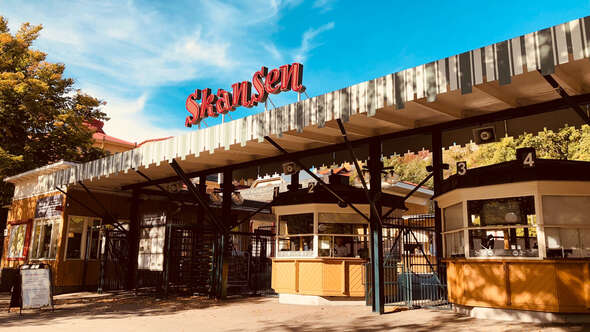 Entrén till Skansen Entrén till Skansen