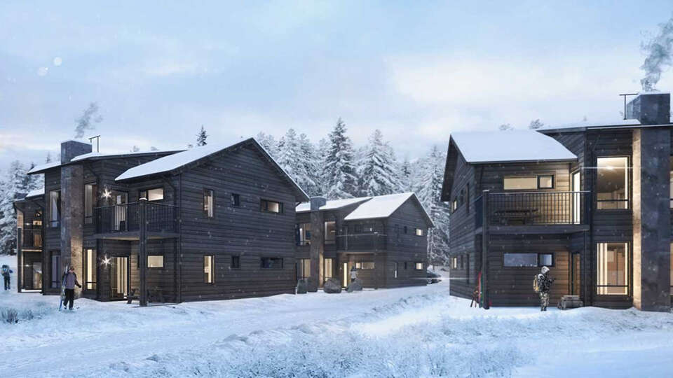 Lägenhetsområdet Selvägen i Sälen
