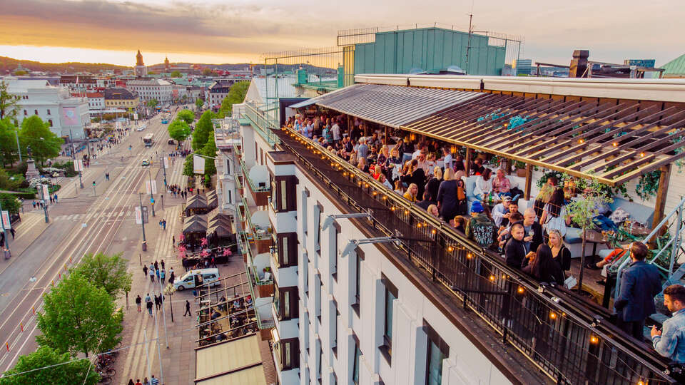Cielo rooftop bar i Göteborg 