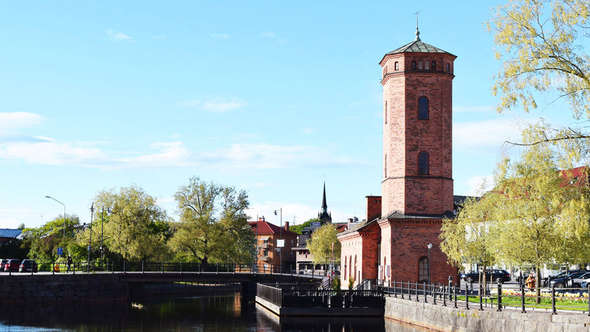 Vy över Faluån Vy över Faluån
