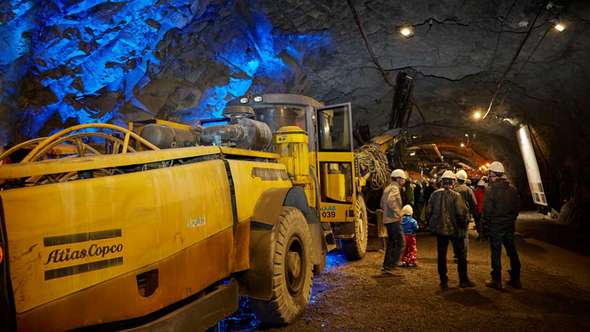LKAB:s gruva i Kiruna