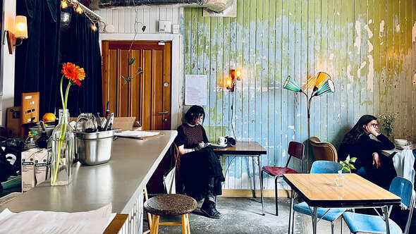 Fika på Gråbein i Oslo Fika på Gråbein i Oslo