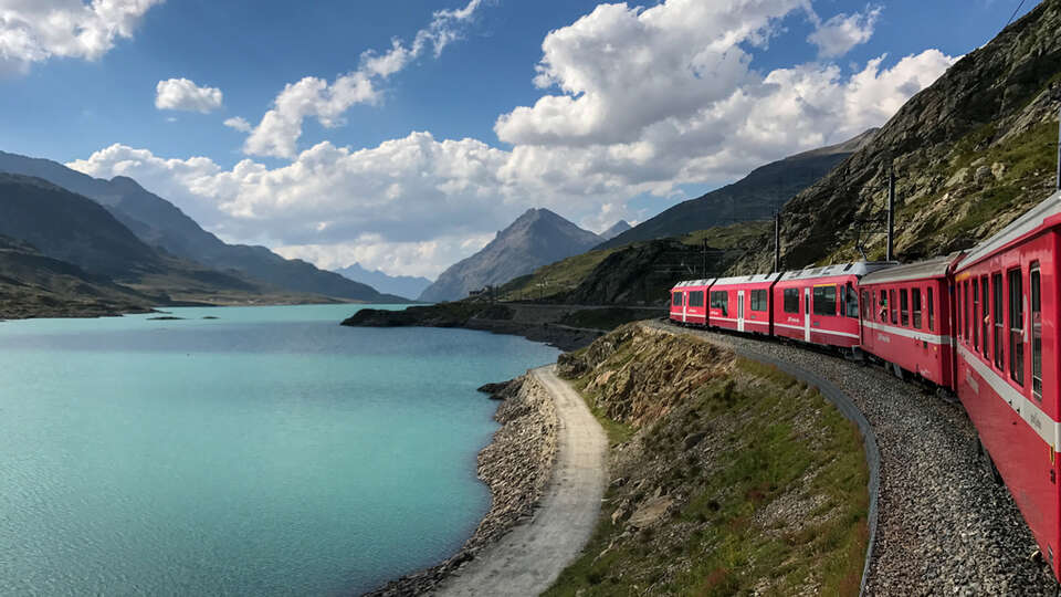 Bernina Express i Schweiz Bernina Express i Schweiz