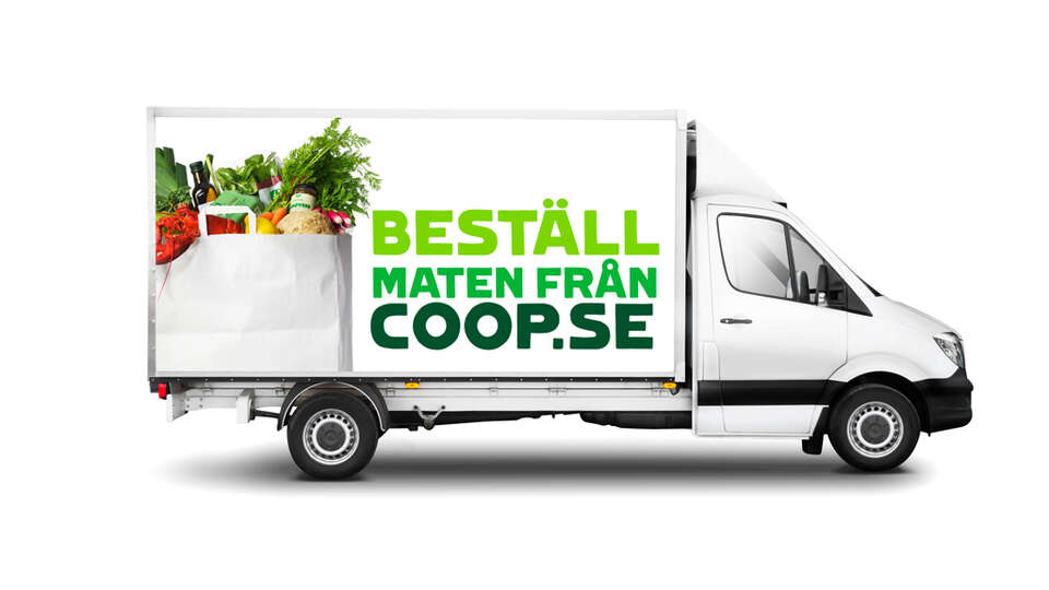 Coop poängshop Varubudsbil från Coop